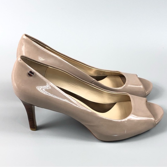 Calvin Klein Kyle Women’s Open Toe Pump Heels Size 10M - Picture 5 of 11